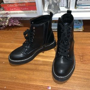 Madden Girl Combat Boots